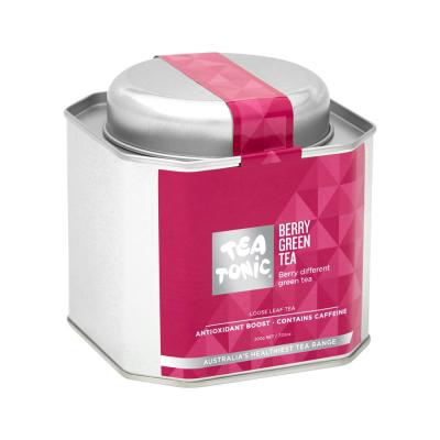 Tea Tonic Berry Green Tea Caddy Tin 200g